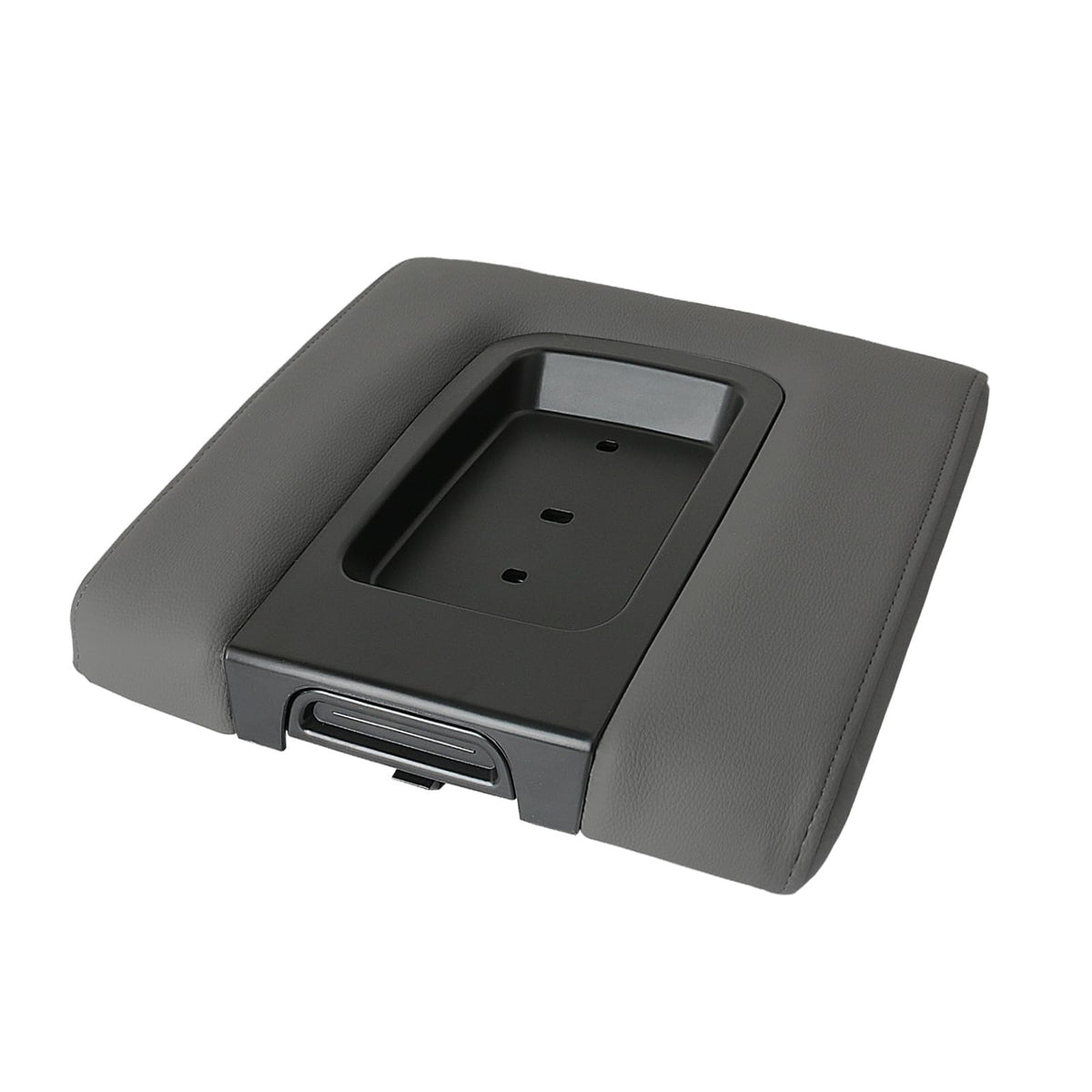 omoZone front view armrest lid showing fit and finish benefit