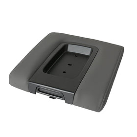 omoZone front view armrest lid showing fit and finish benefit