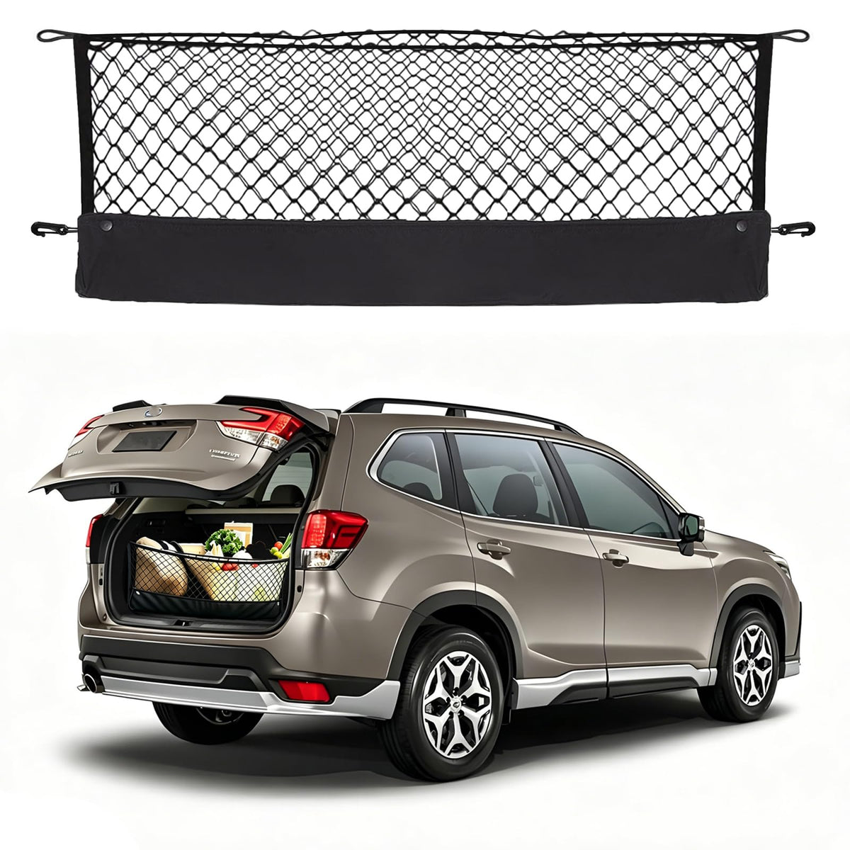 Omocyra front packaging showing Forester fit and quick benefits