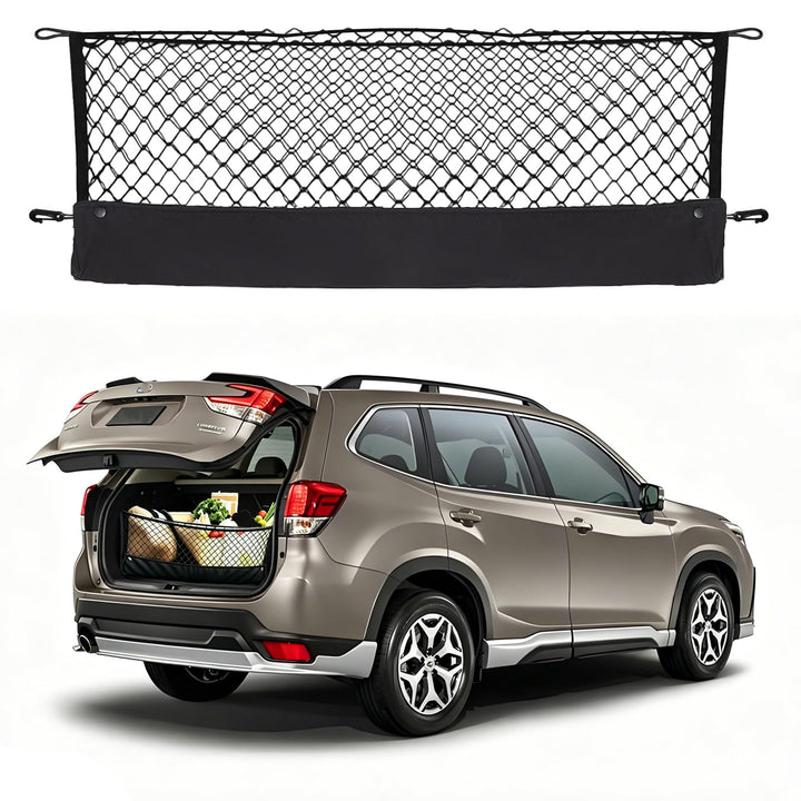 Omocyra front packaging showing Forester fit and quick benefits
