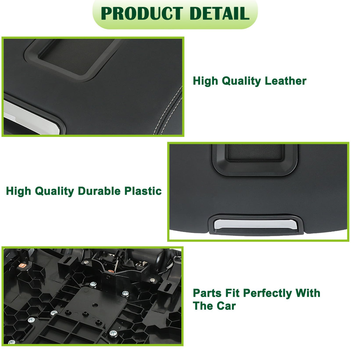 omoZone armrest lid underside showing mounting points for straightforward attachment