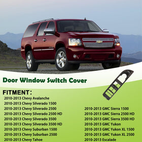 omoZone bezel installed on driver door providing refreshed look