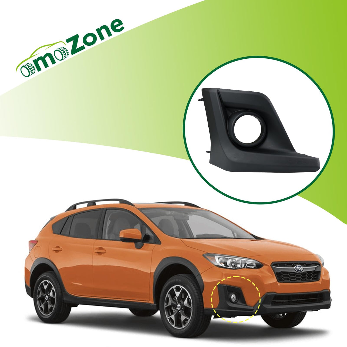 omoZone mounting clips detail demonstrating secure OEM-style attachment