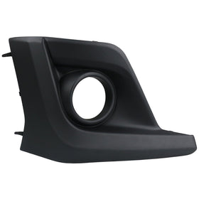 omoZone front passenger fog bezel front view showing exact fit and clean finish