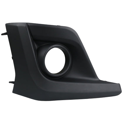 omoZone front passenger fog bezel front view showing exact fit and clean finish