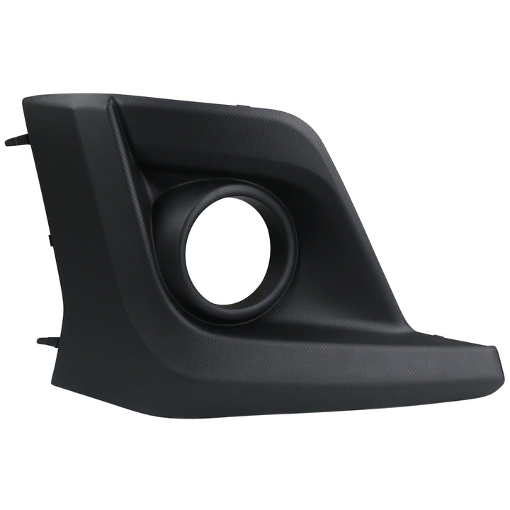 omoZone front passenger fog bezel front view showing exact fit and clean finish