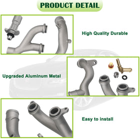 omoZone installed underhood on Jaguar engine illustrating direct-fit replacement