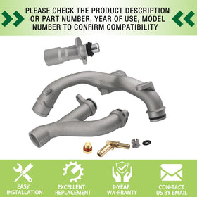 omoZone product label with replacement part numbers aiding verification