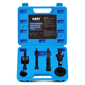 Orion Motor Tech front case showing organized seven-piece pulley tool kit benefits portability