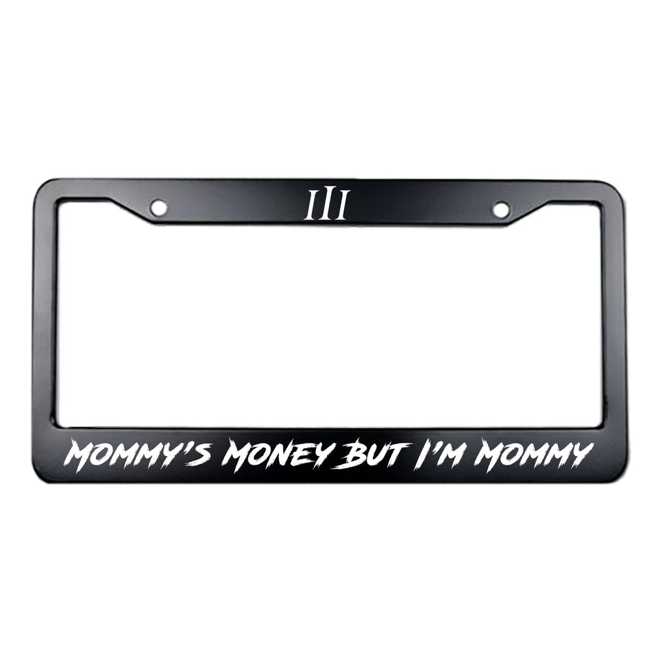 ON THREE RACING front view showing slogan and matte finish, durable and stylish