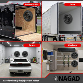 ONAGAD included installation hardware laid out for quick setup benefit
