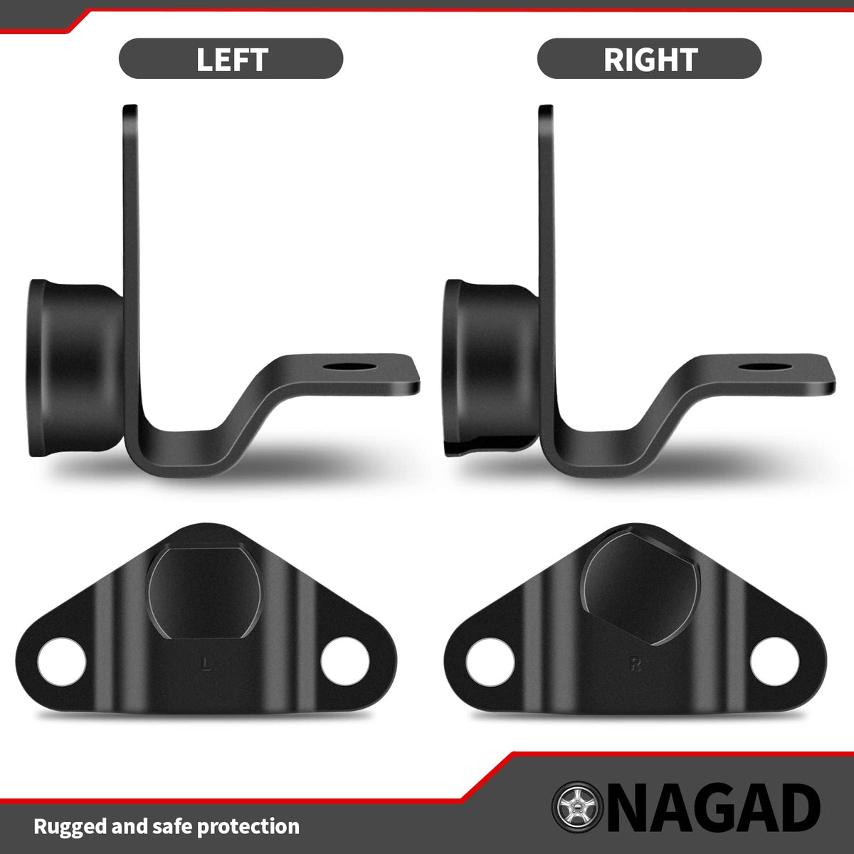 ONAGAD lifestyle image of truck tailgate closed showing secure, rattle-free use