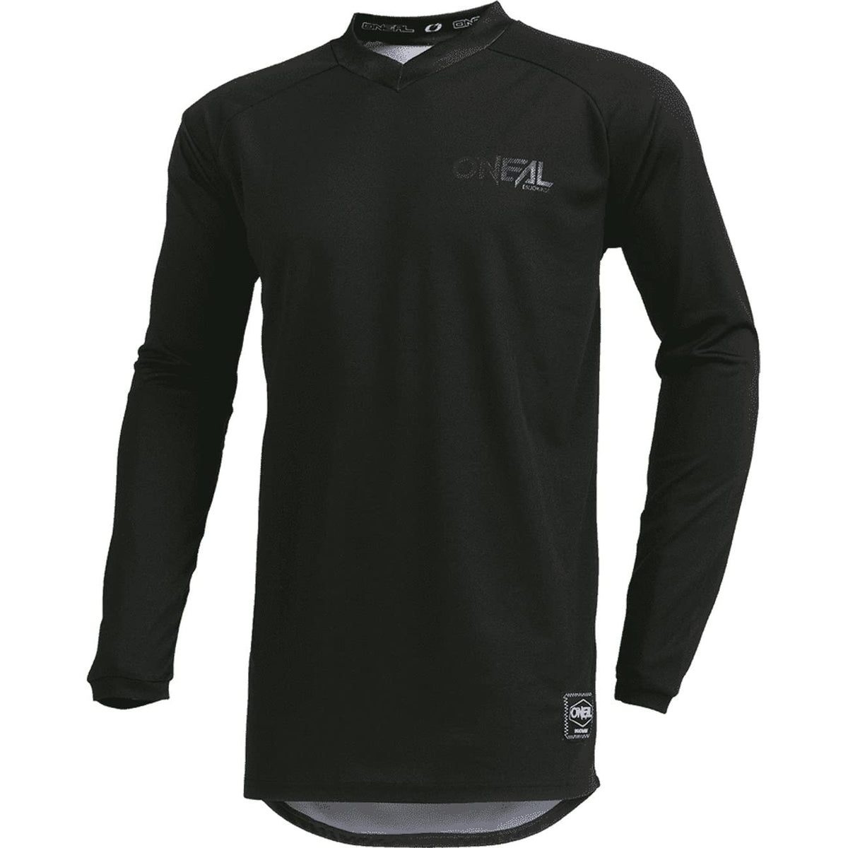 O'NEAL Element Classic black jersey front view showing fit and pro styling