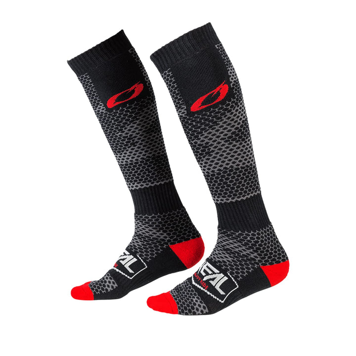 O'NEAL Pro MX sock front view showing cushioning and moisture control