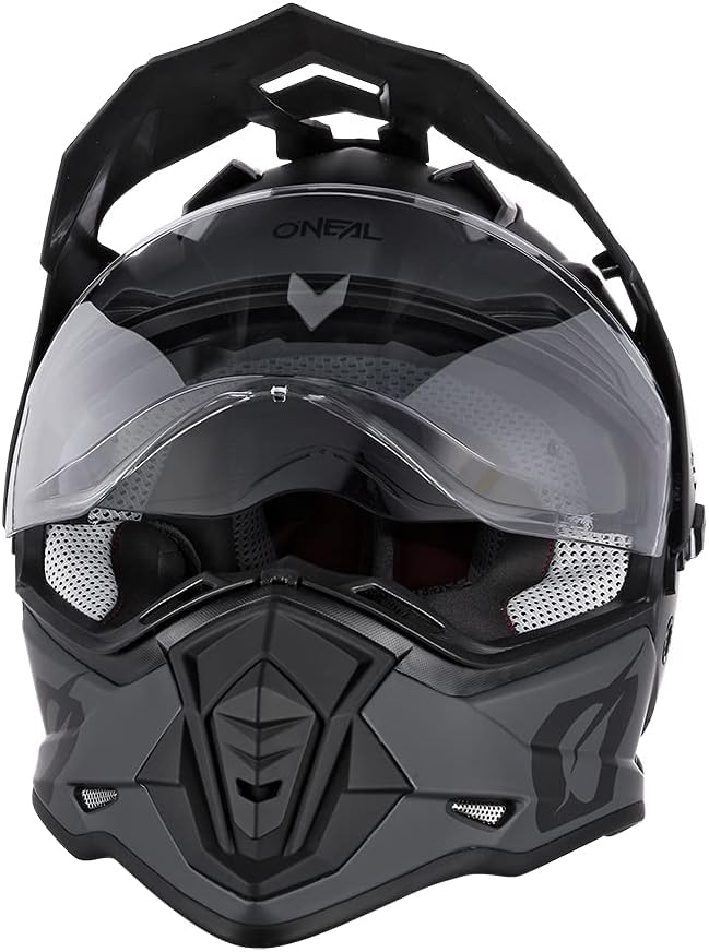 O'NEAL Sierra helmet liner detail showing removable moisture-wicking comfort benefit