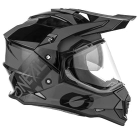 O'NEAL Sierra side profile highlighting sleek black/gray design and aerodynamic fit
