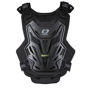 O'NEAL front view showing protector fit and quick protection