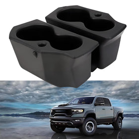ONER AUTO PARTS front view of foam door cup holder pair showing fit and finish benefit