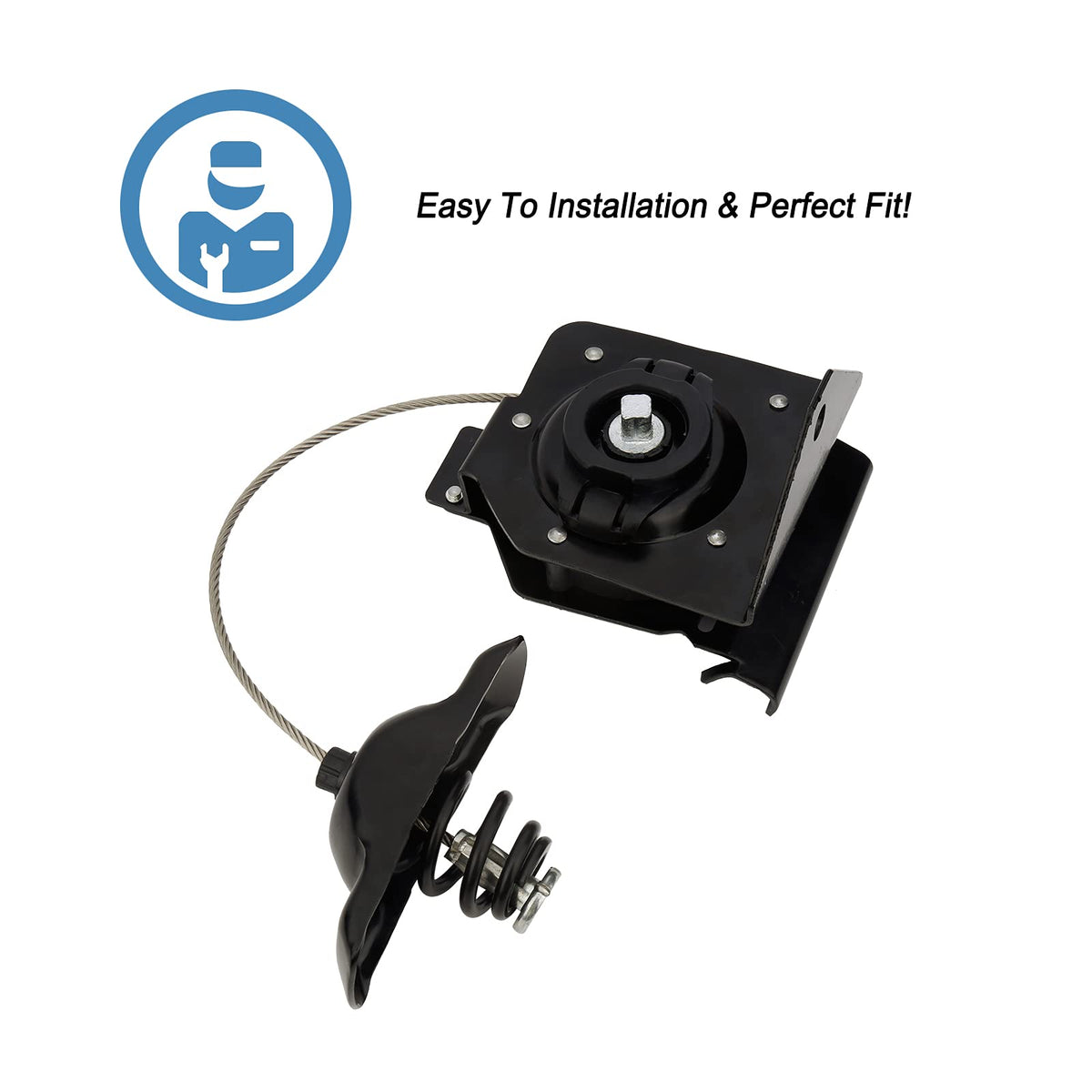 ONER AUTO PARTS hoist installed under truck demonstrating clean fit and restored lowering function
