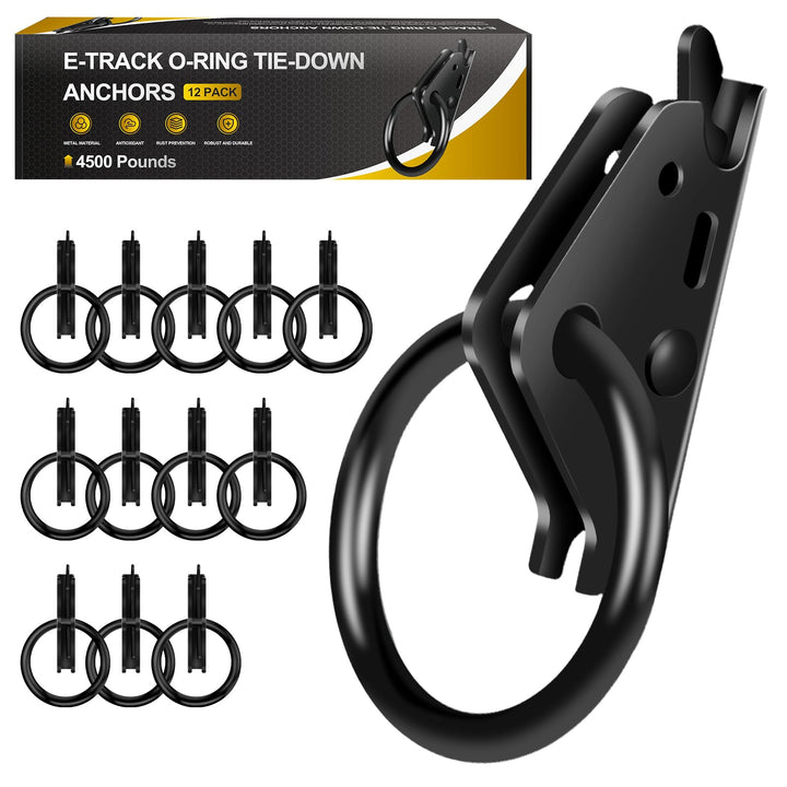 Onesnt front view of 12-pack anchors showing compact durable set and easy storage