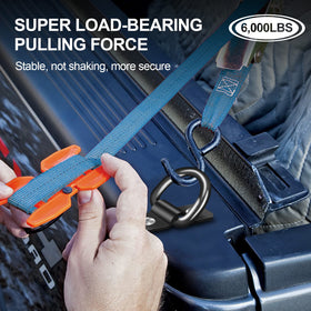 Onesnt D-ring installed on trailer bed demonstrating secure tie-down point benefit