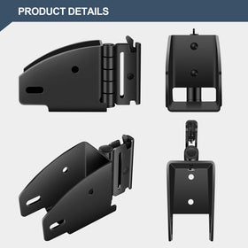 Onesnt swivel hinge detail with beam illustrating adjustable angle and flexibility