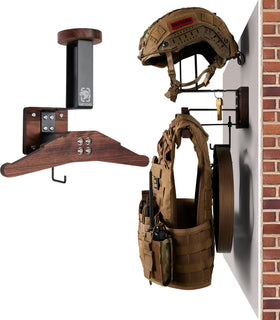 ONETIGRIS front view of mounted rack showing sturdy construction and organized storage benefit