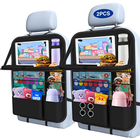 Oneyus front view of both organizers showing neat storage and travel readiness
