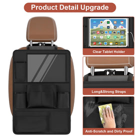 Oneyus seat back protector covering lower seat area preventing scuffs