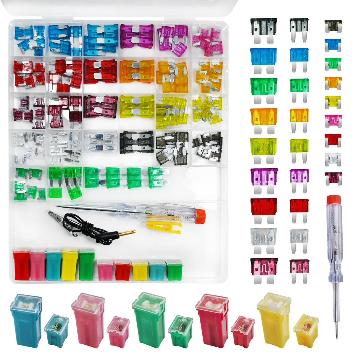 Onfunlee front packaging showing kit contents and compact case for quick identification