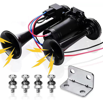 Onimento front-mounted horn showing compact profile and strong projection