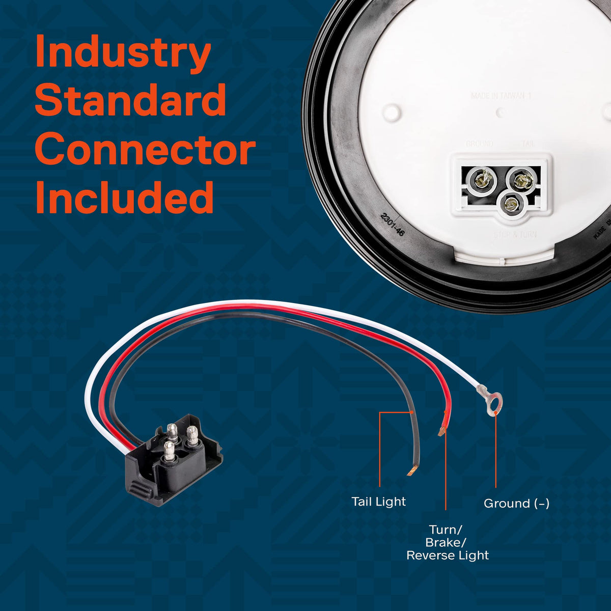 ONLINE LED STORE TRUE MODS close-up of diffused polycarbonate lens highlighting clarity