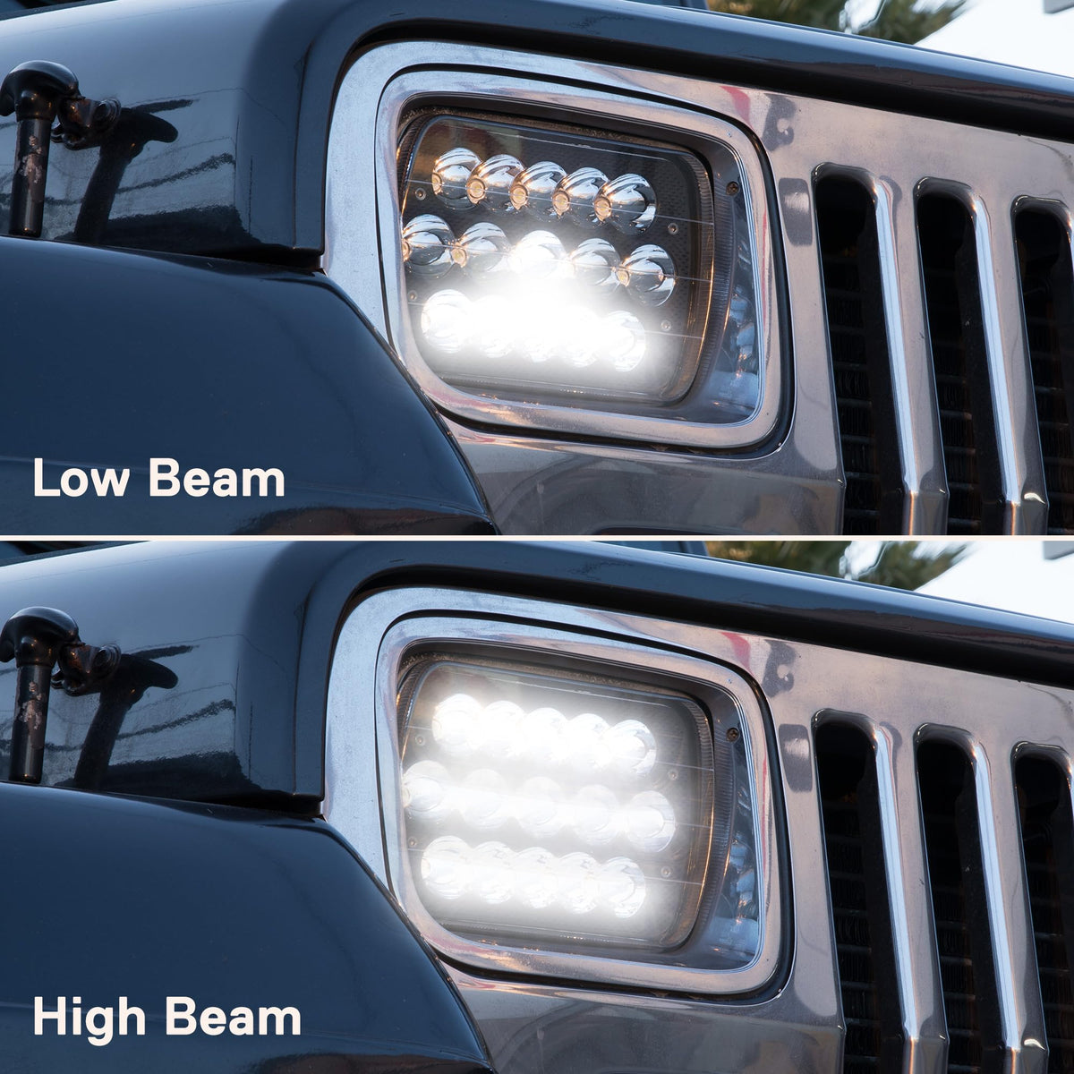 ONLINE LED STORE TRUE MODS textured aluminum housing highlighting heat dissipation and durability