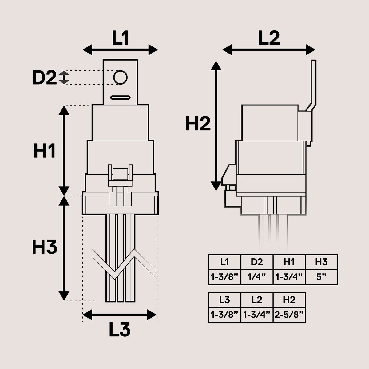 ONLINE LED STORE True MODS installed in vehicle controlling auxiliary lights safely