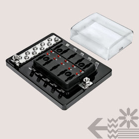ONLINE LED STORE True Mods labeled fuses and sockets for organized circuit identification