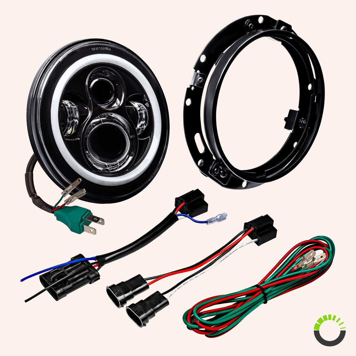 ONLINE LED STORE TRUE MODS lifestyle night ride scene demonstrating improved light stability