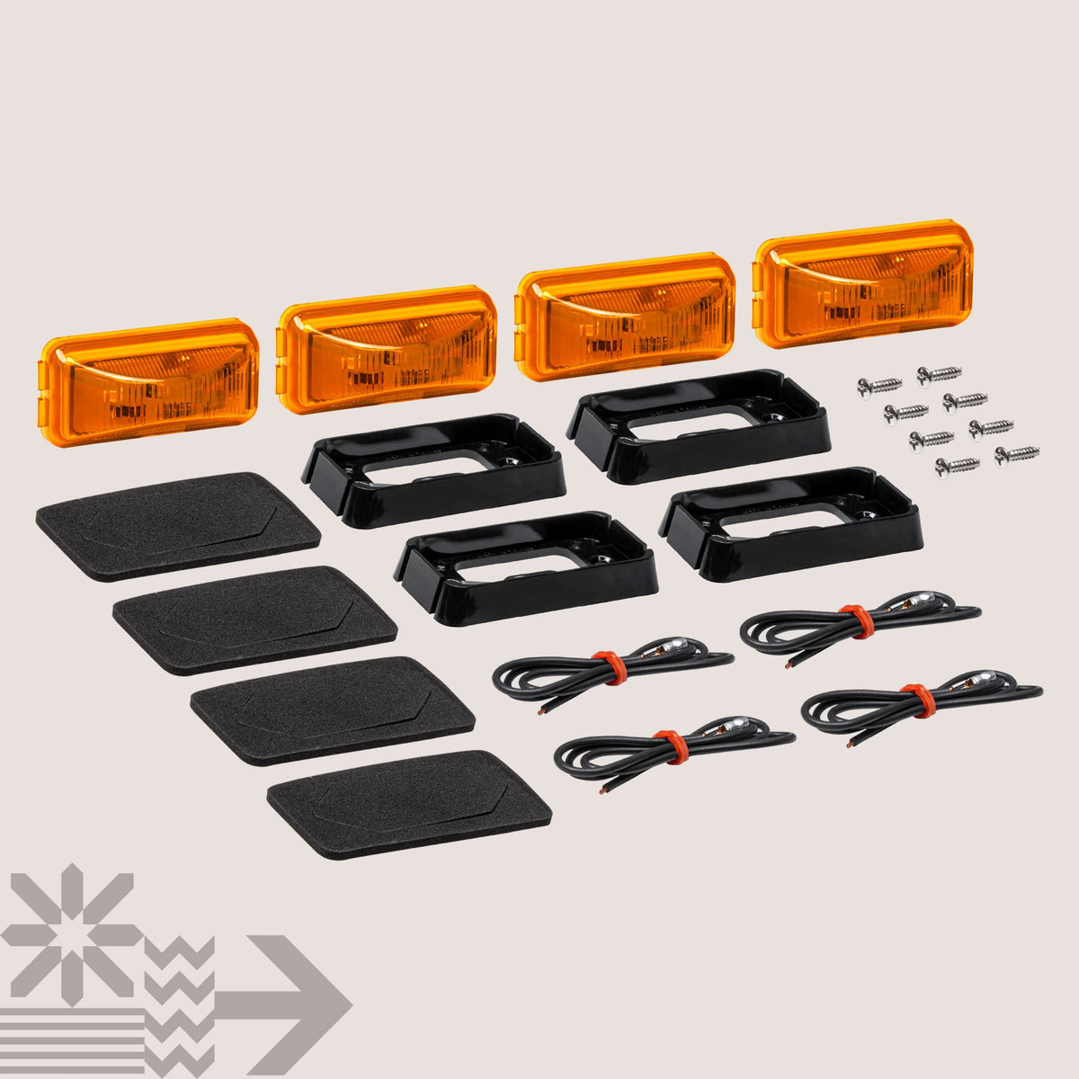 ONLINE LED STORE TRUE MODS illuminated at night showing improved road visibility