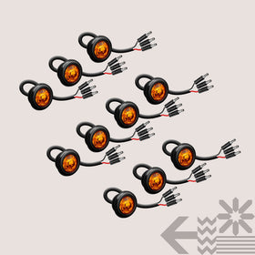 ONLINE LED STORE TRUE MODS ten-piece pack laid out for full-vehicle coverage and spares