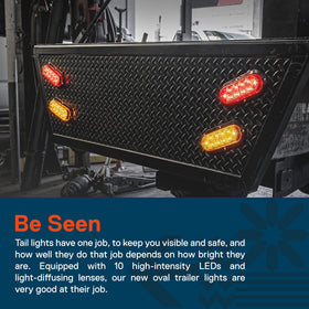 ONLINE LED STORE seal and gasket detail of True MODS light showing IP67 water protection