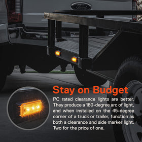 ONLINE LED STORE TRUE MODS bezel detail illustrating self-grounding and faster install