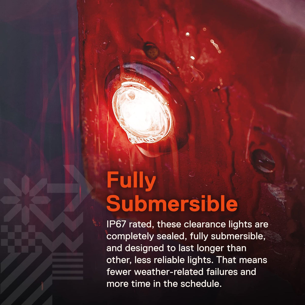 ONLINE LED STORE TRUE MODS side profile highlighting low-profile housing that resists snagging