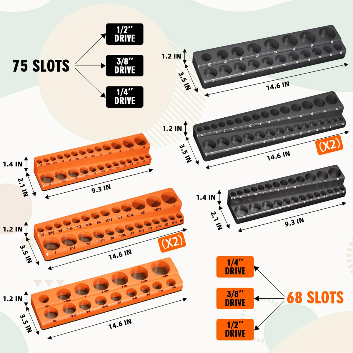 onsski scale comparison with ruler showing compact tray dimensions