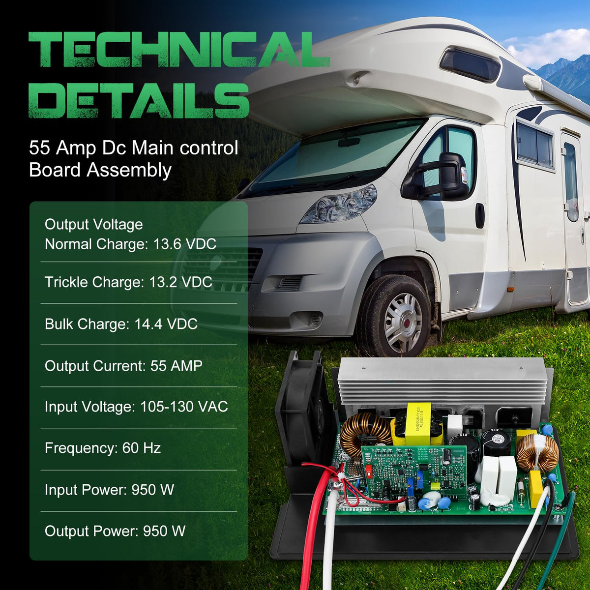 Onylraep WF-8955 mounted in RV panel demonstrating direct-fit compatibility benefit