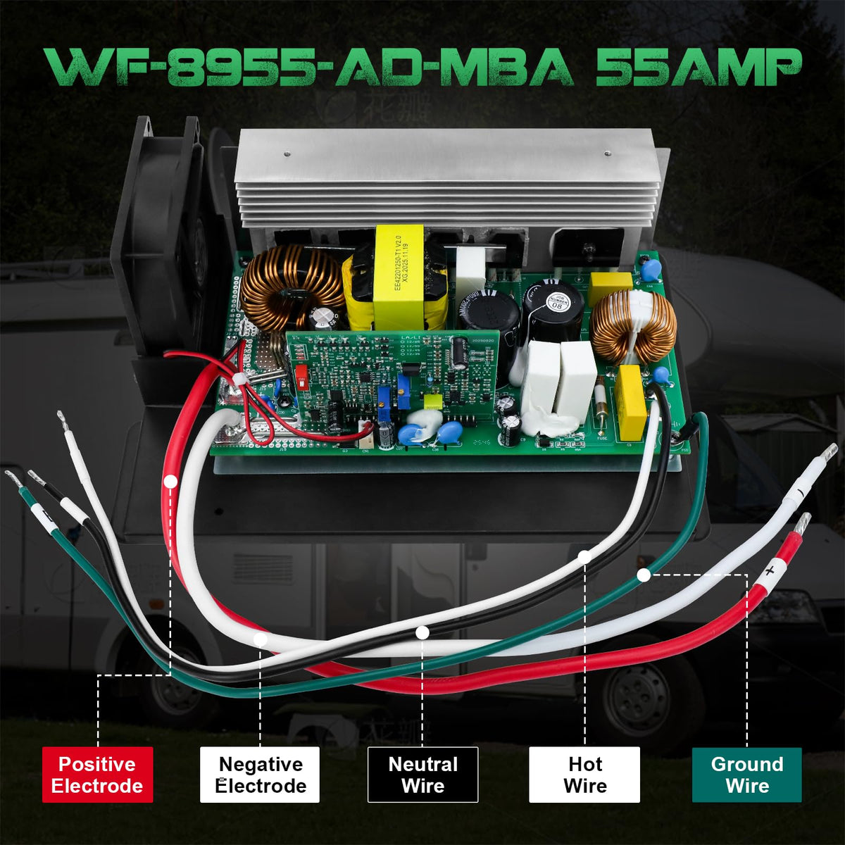 Onylraep WF-8955 packaging with instructions emphasizing simple installation guidance