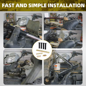 ONYUOKU washers and spacers arranged to show complete kit contents for convenient rebuilds