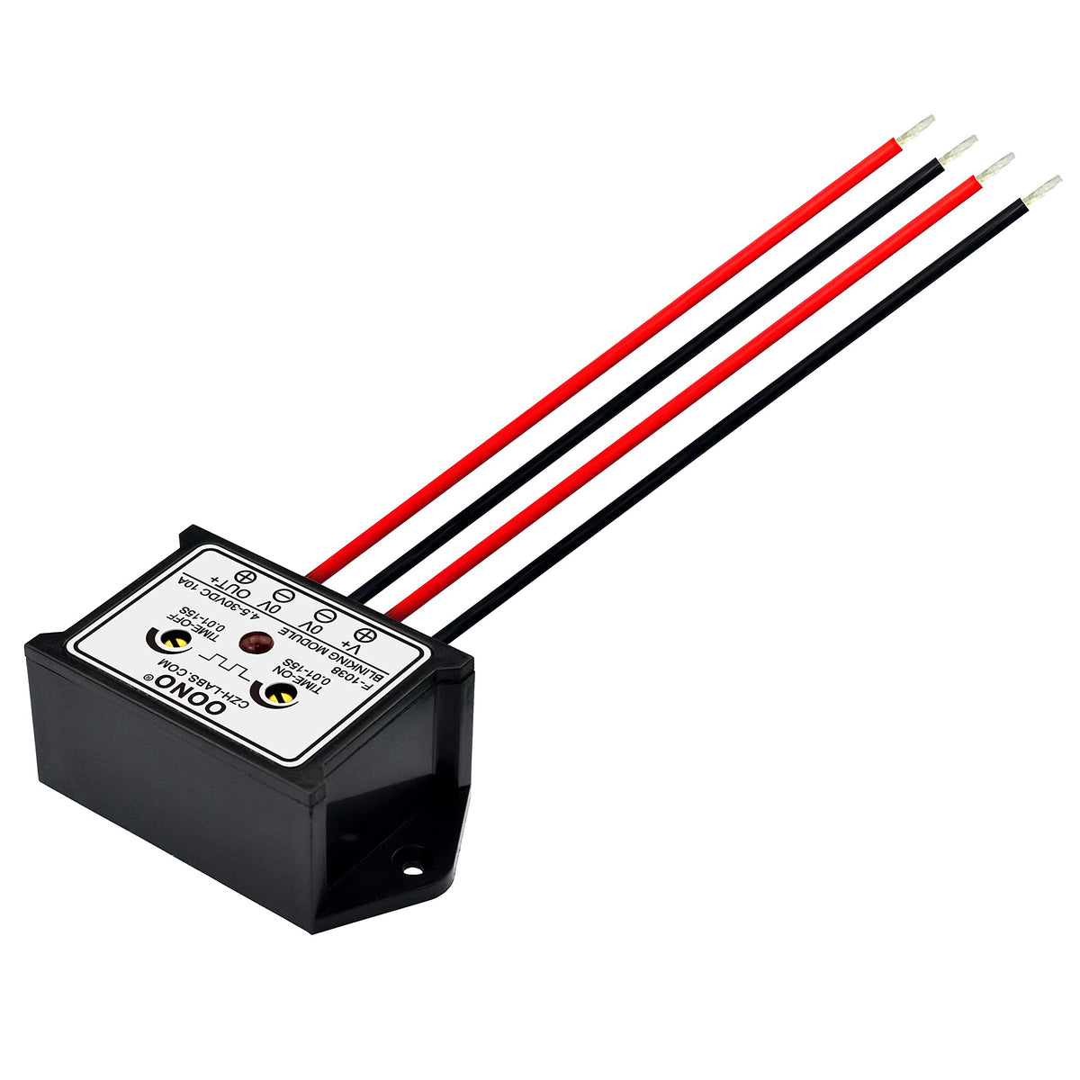 OONO led status indicator detail showing output state for quick troubleshooting benefit