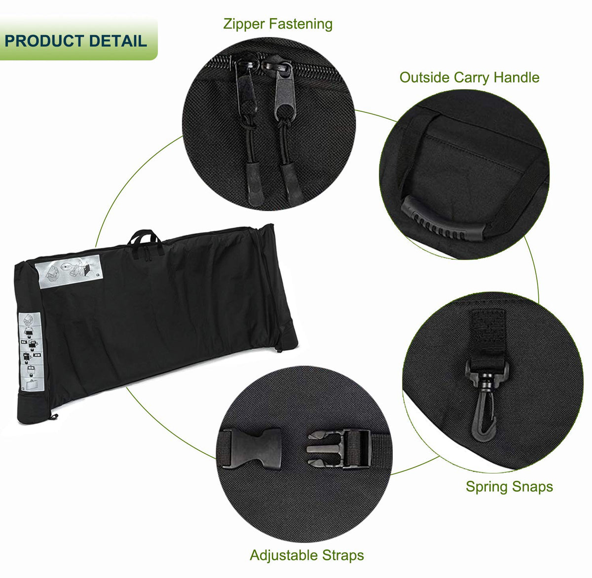 Opall interior view featuring soft dividers that prevent window scratching during transport