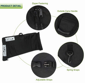 Opall interior view featuring soft dividers that prevent window scratching during transport