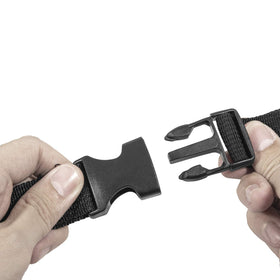 Opall in a Jeep lifestyle shot showing convenience for topless driving days