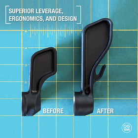 OpenGlass Studio hand using handle to open door with reduced effort